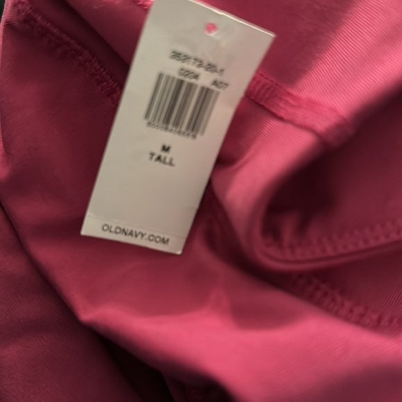 NWT! Pink High-Waisted PowerPress Crop Leggings for Women 🏋️ - Picture 6 of 6